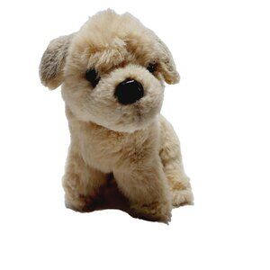 Goffa International Plush Golden Retriever Puppy Dog  Stuffed Animal 9"
